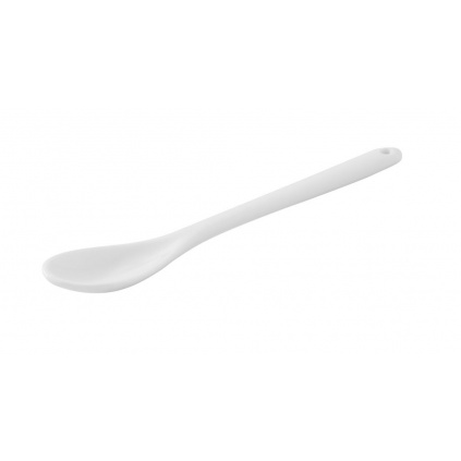 4x REVOL Essentiels cappuccino spoon, White
